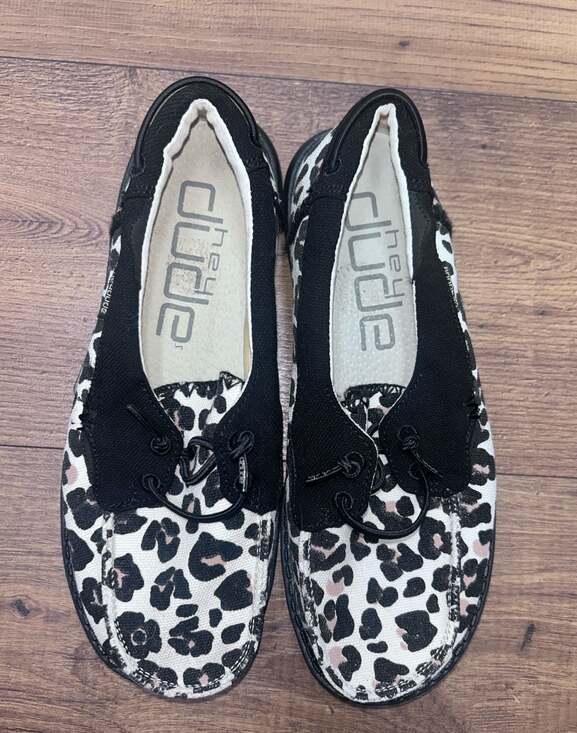 Hey Dude Shoes - Hey Dude Laila Cheetah Print Women's Slip-On Loafers